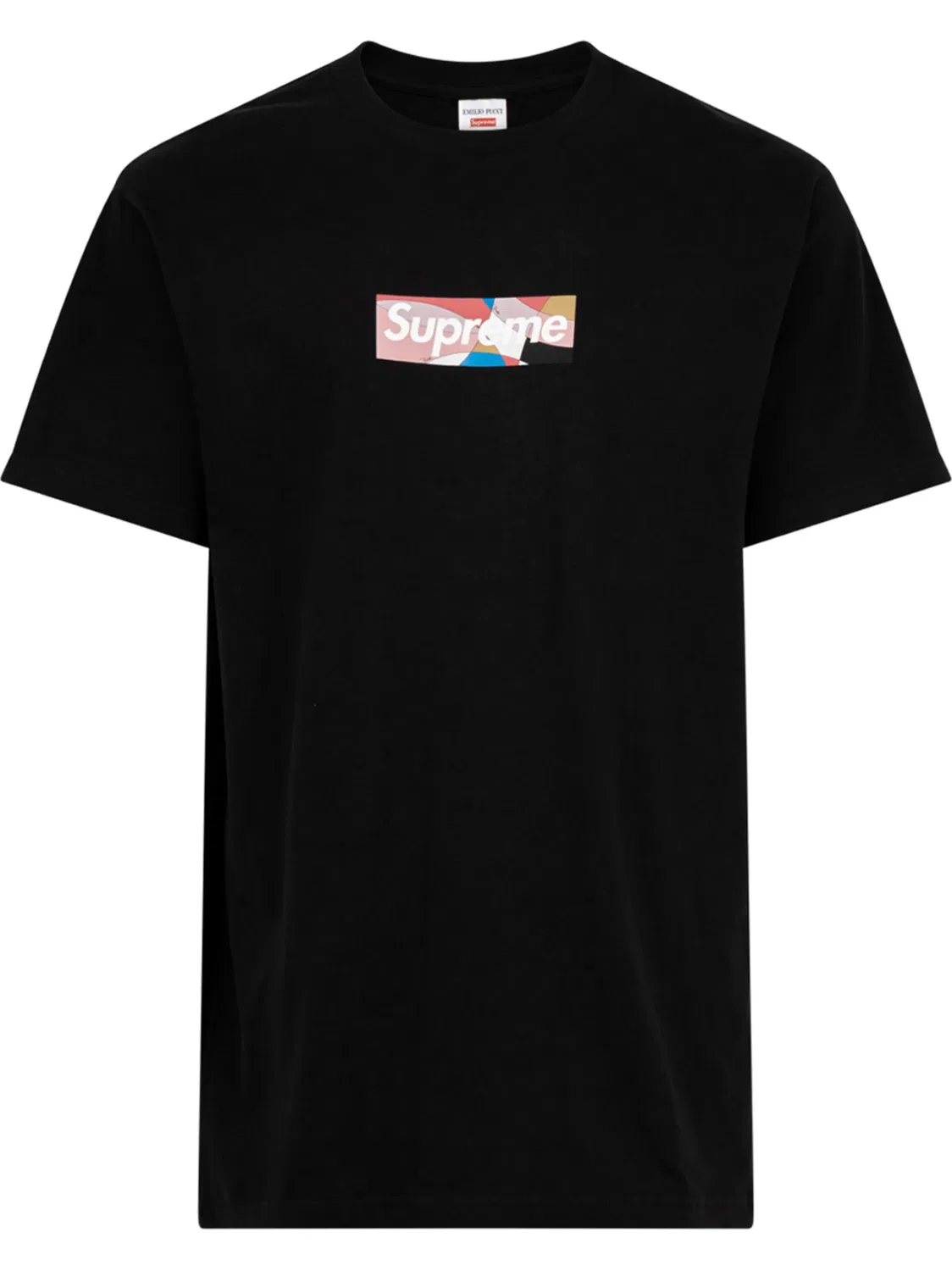 Футболка с принтом Box Logo Supreme, черный