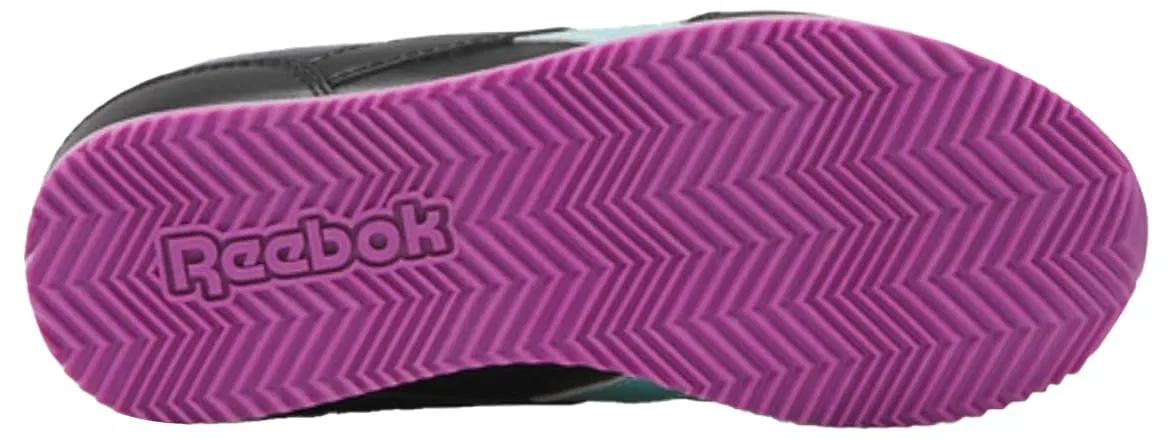 Детские кроссовки для девочек с блестками Reebok Royal Cl Jog 3.0 Reebok, Black Purplerave Aiaqua