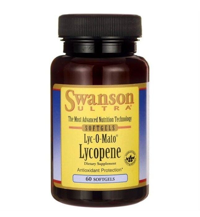 

Препарат, снижающий уровень холестерина Swanson Lyc-O-Mato Likopen, 60 шт