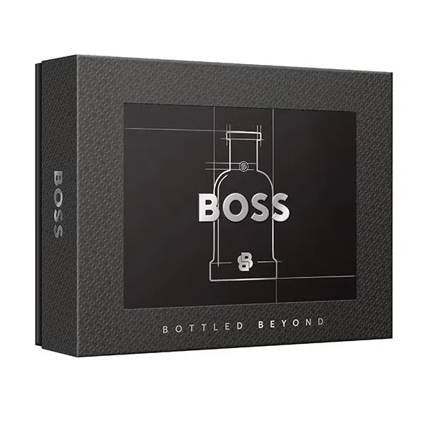 Набор для мужчин BOSS Bottled Beyond Eau de Parfum 100 мл гель для душа 100 мл Hugo Boss, 10 мл — фото 4