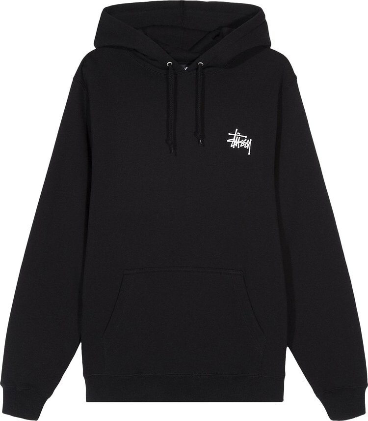 

Толстовка Stussy Basic Stussy Hood 'Black', черный