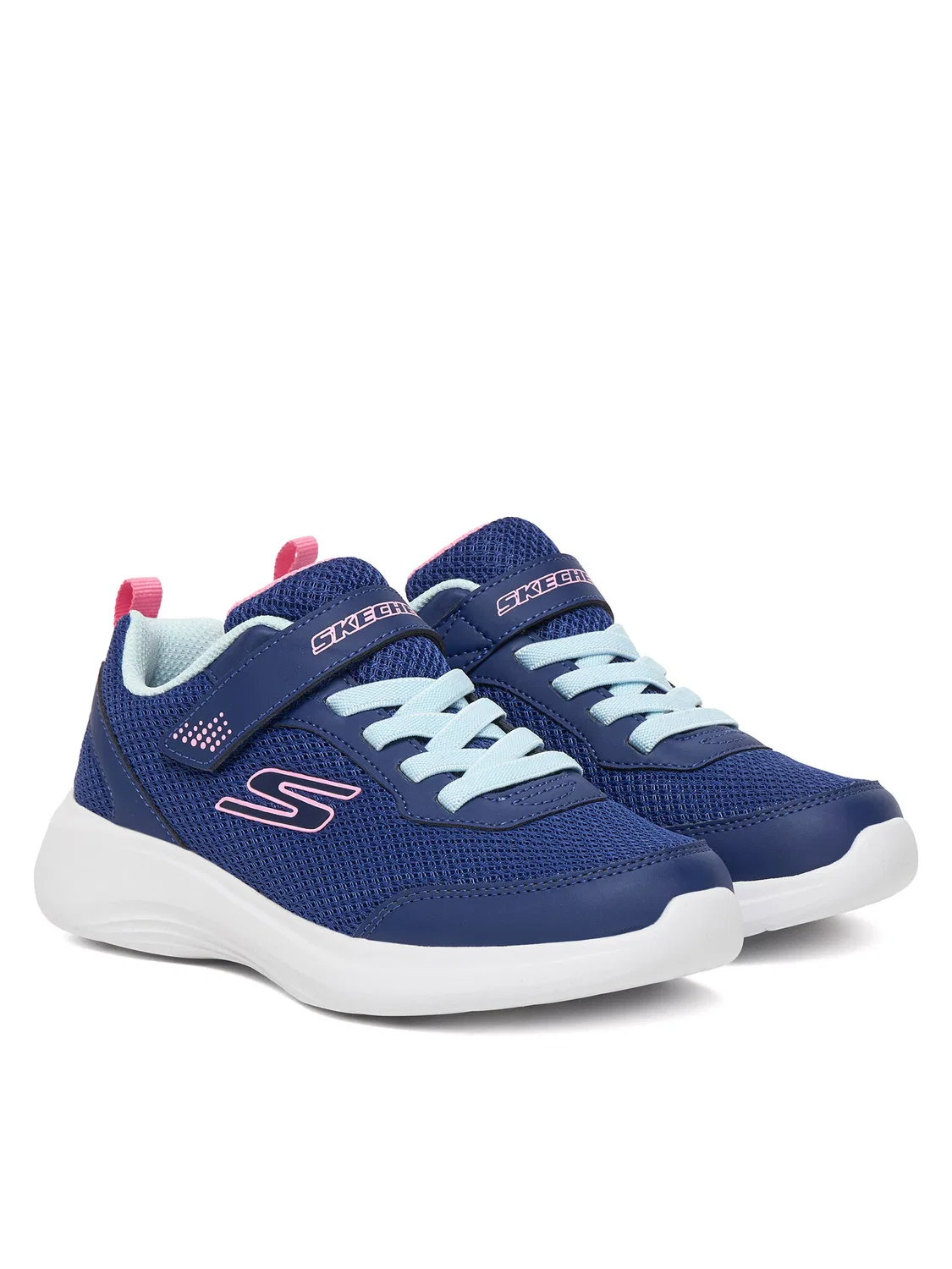 Кроссовки для девочки Selectors Reset Achieved Skechers, темно-синий — фото 2