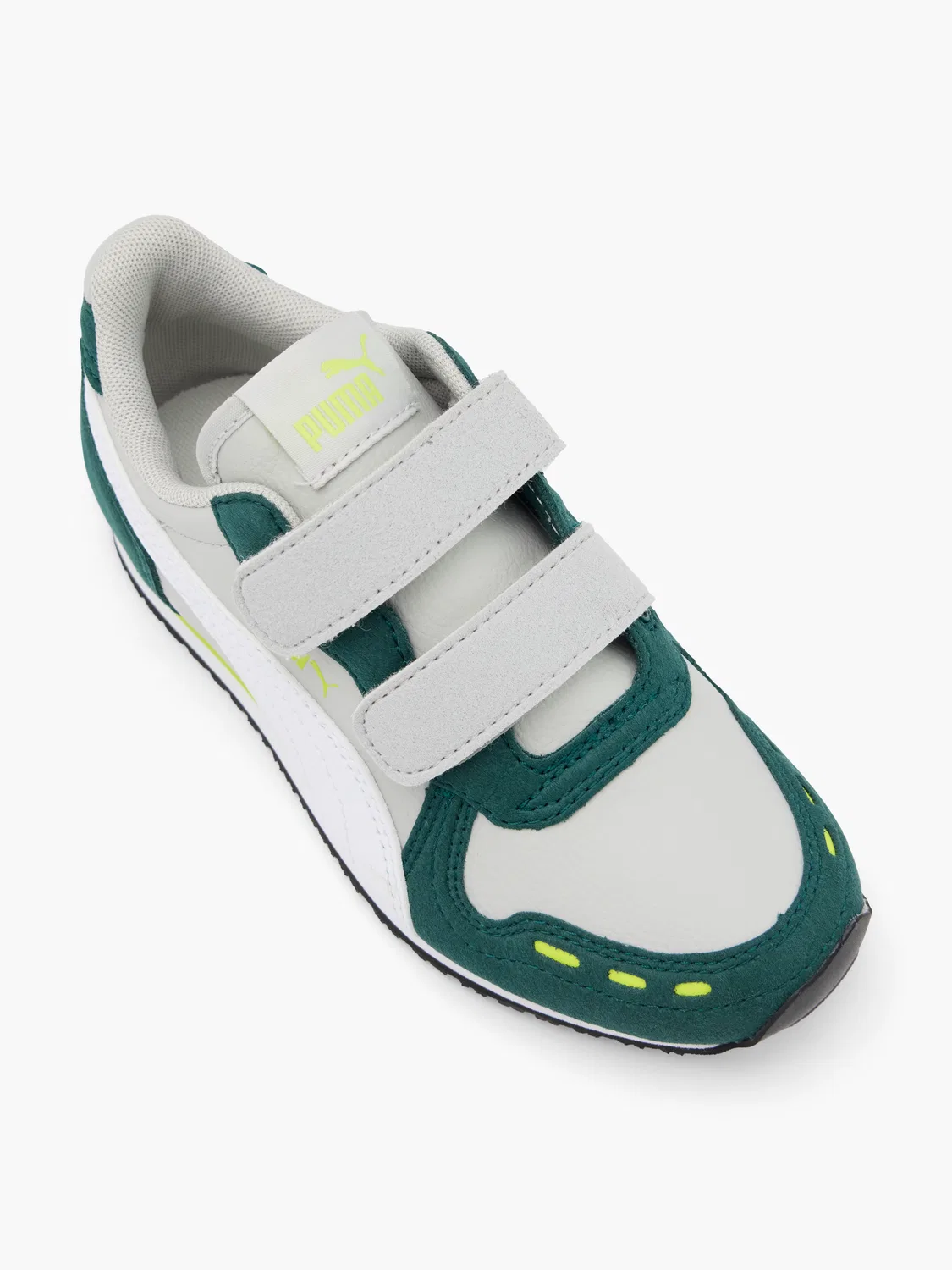 Детские полуботинки PUMA Cabana Racer SL 20 V PS, серый — фото 2