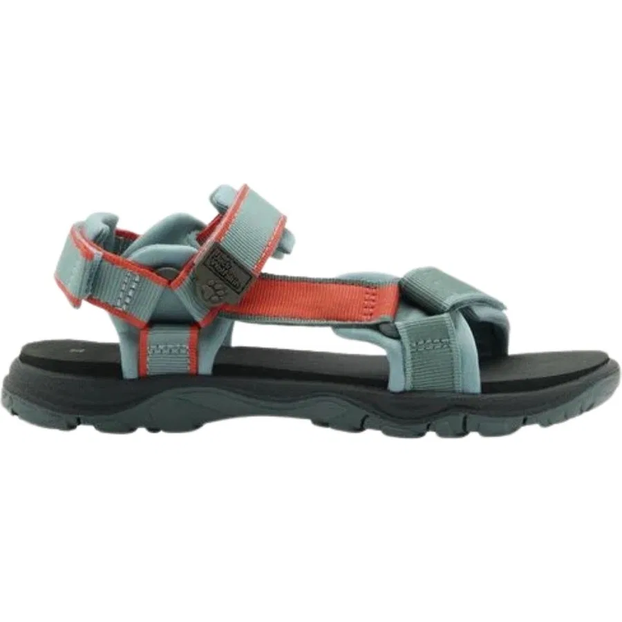 Сандалии детские с текстильным верхом Seven Seas 3 Jack Wolfskin, Разноцветный