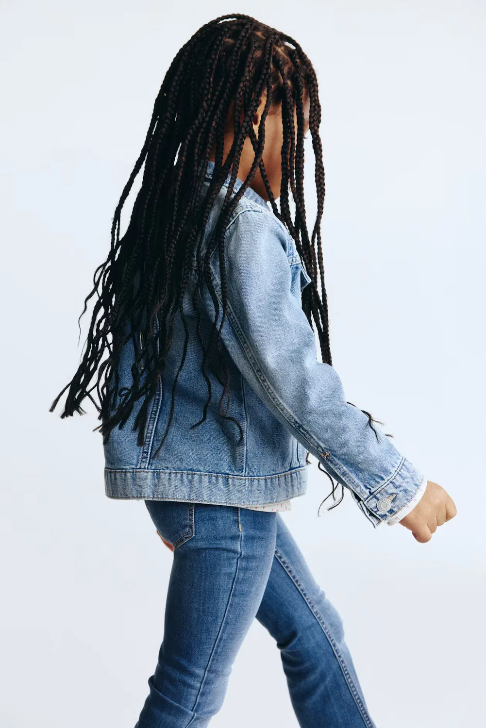 Джинсы-Клеш из суперэластичной ткани H&M, Denimblau — фото 3