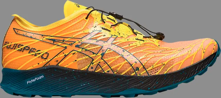 

Кроссовки fuji speed 'golden yellow ink teal' Asics, желтый