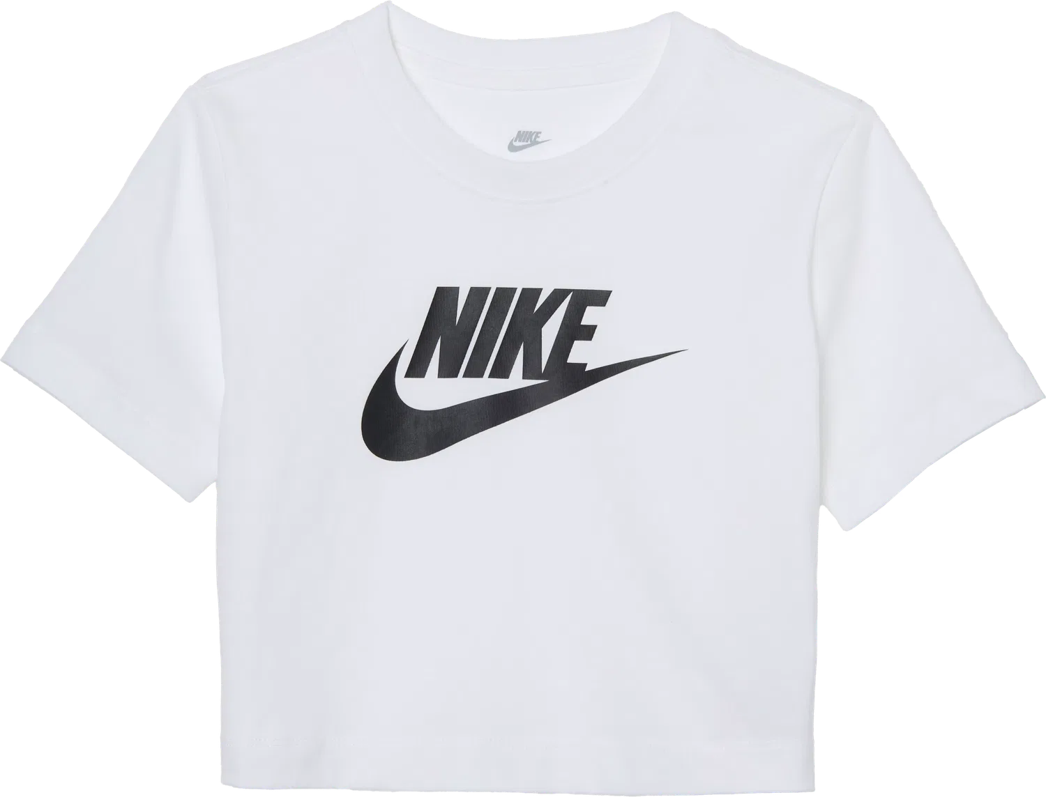 Футболка для девочек с круглым вырезом Nike, белый