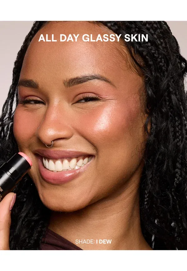 Хайлайтер для лица и глaз Nudies all over face гlow Nudestix, 8 г, i Dew, цвет i dew — фото 3