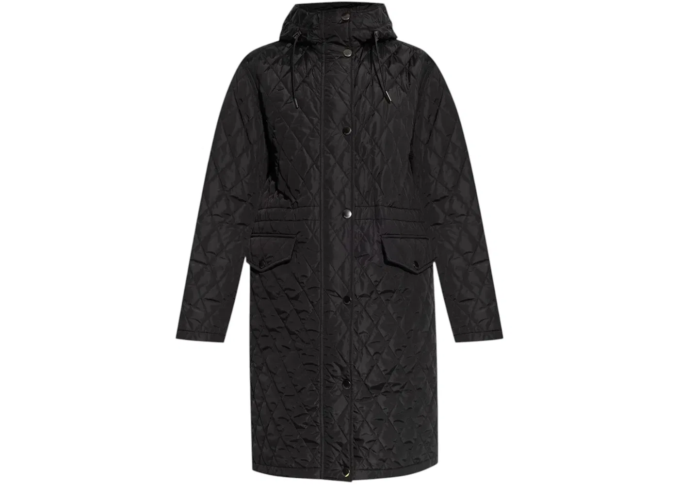 Женское пальто стеганое Hillgate Burberry, Black