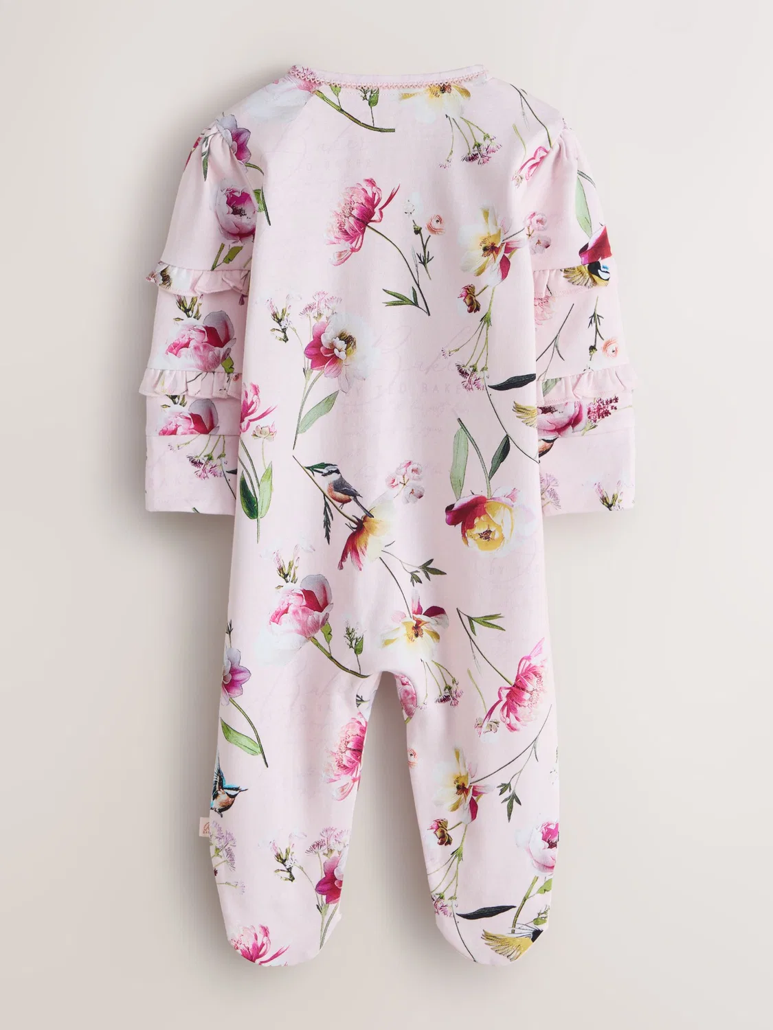 Комплект боди-слипов, 3 шт. Baker by Ted Baker, розовый/белый — фото 3