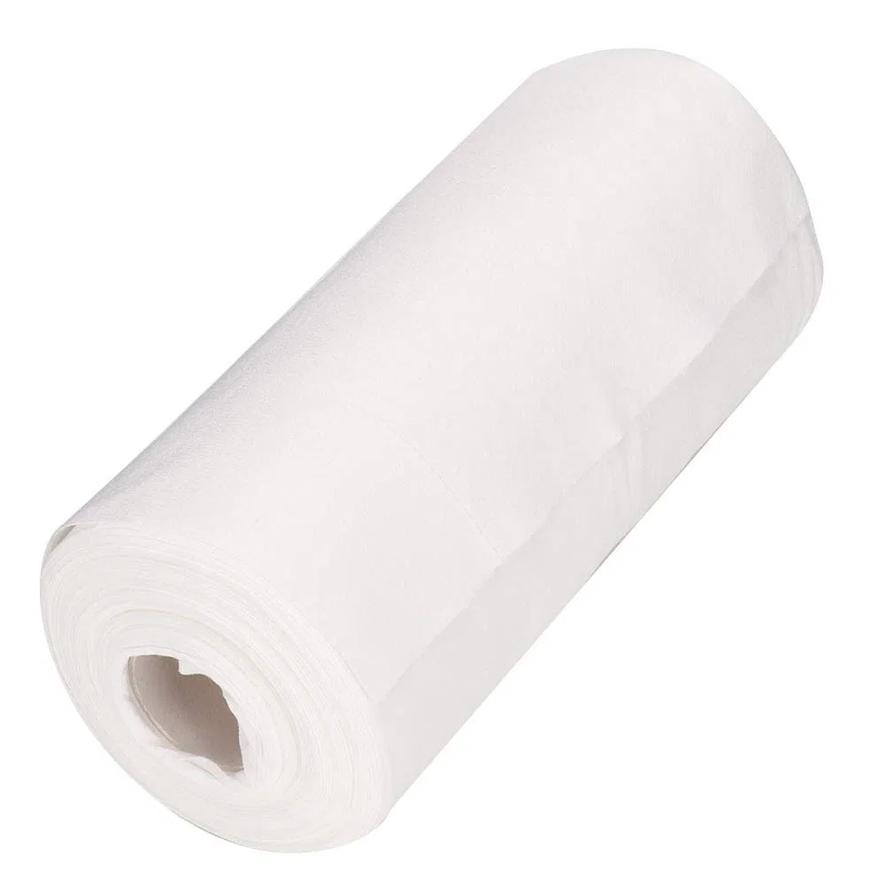 Одноразовые полотенца для лица, Cotton, 100 шт, 21x10 см, белые, ZJchao