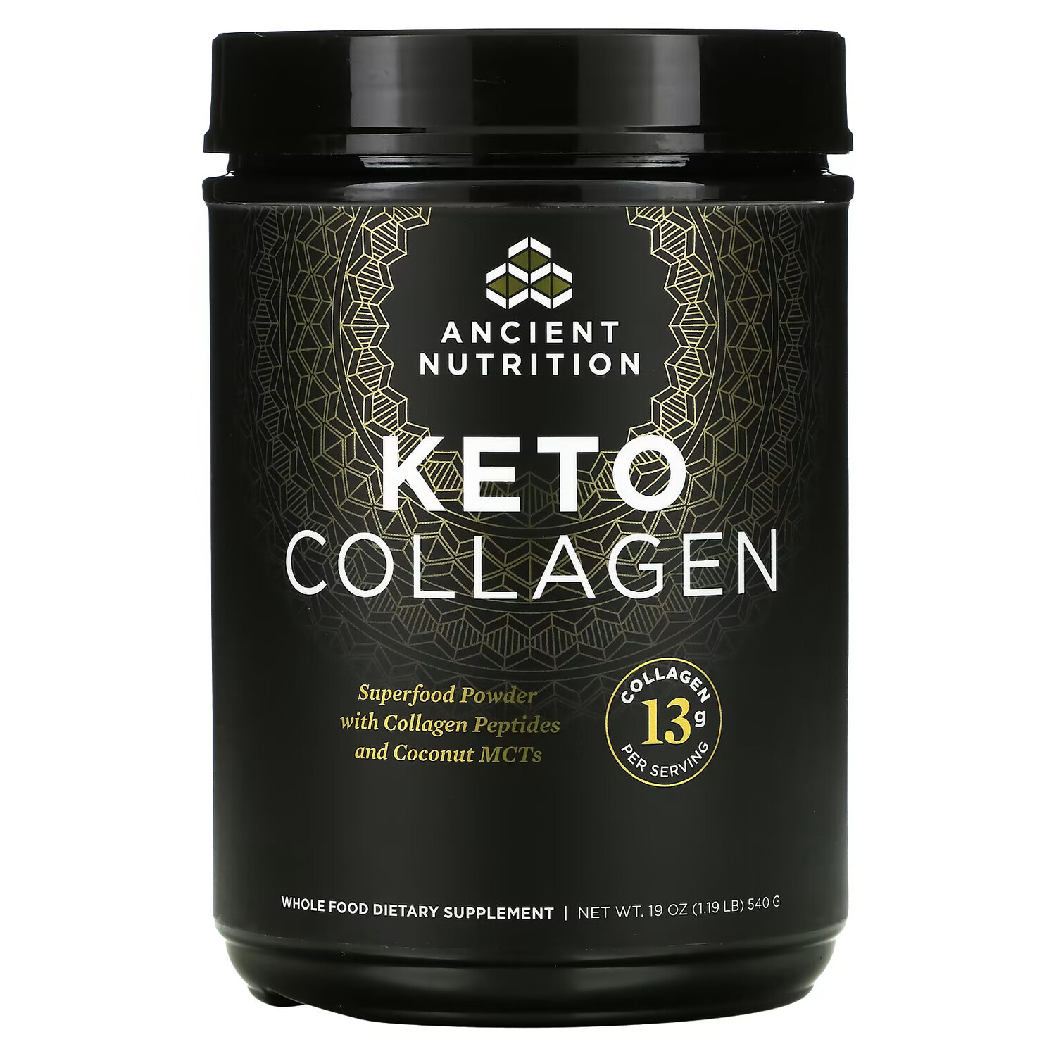 

Dr. Axe / Ancient Nutrition, Keto Collagen, 540 г (1,19 фунта)