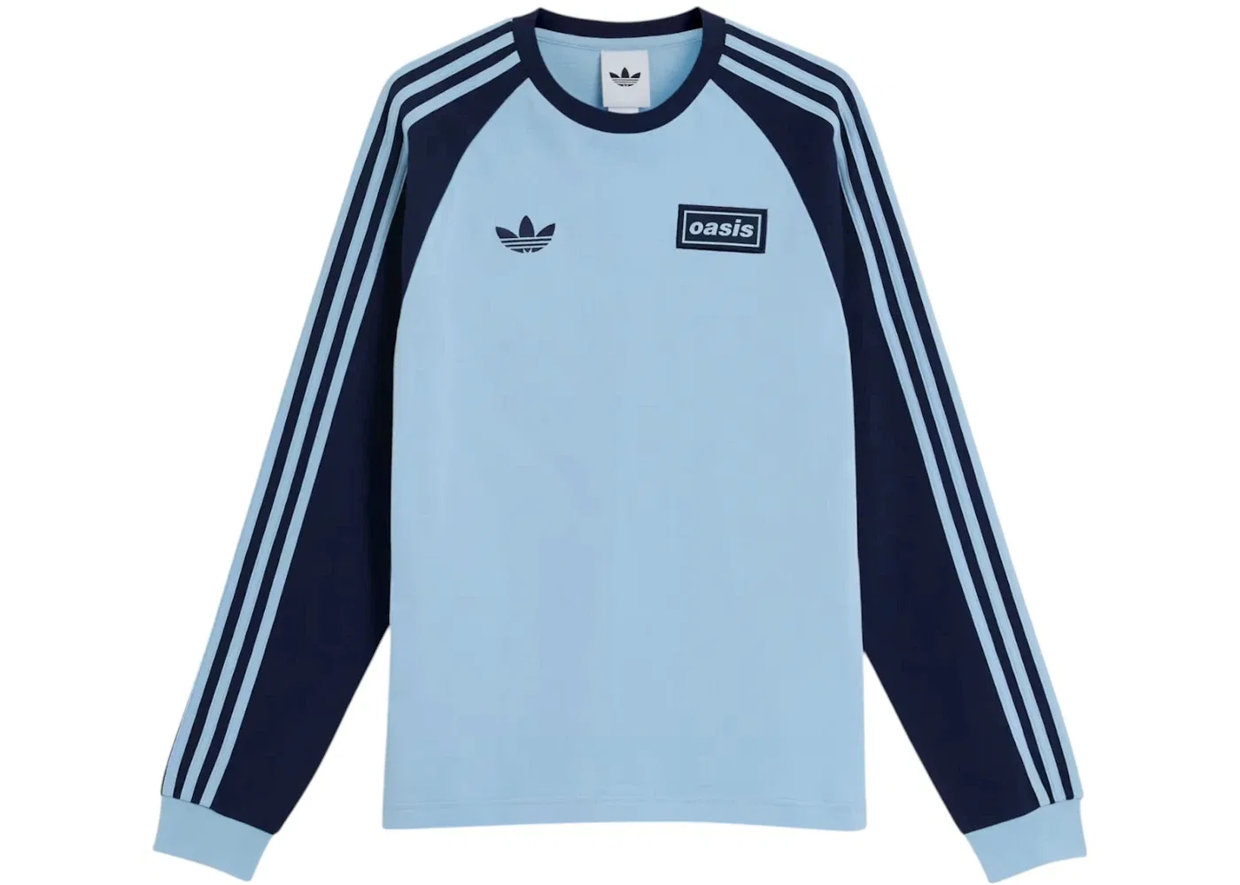 Мужская футболка с длинным рукавом Tee Adidas, Clear Sky Night Indigo