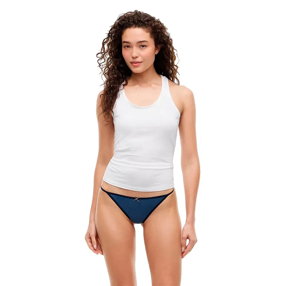 Женские трусы-танга с бантом Tommy hilfiger, Blue — фото 3