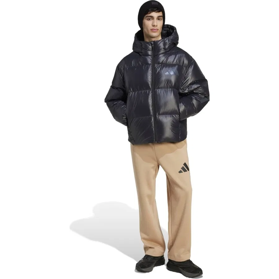 Мужская куртка-пуховик с капюшоном Climawarm Z.N.E. Puffer adidas, Черный — фото 4