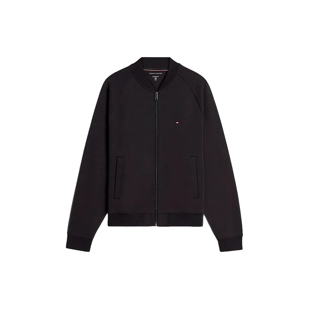 Мужская куртка-бомбер из техноткани Tommy hilfiger, Black — фото 3