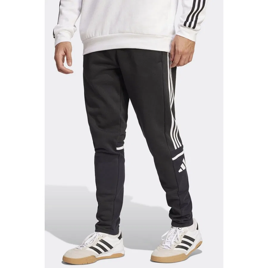 Спортивные брюки с эластичным поясом и шнурком adidas SQUADRA 25, Черный — фото 4