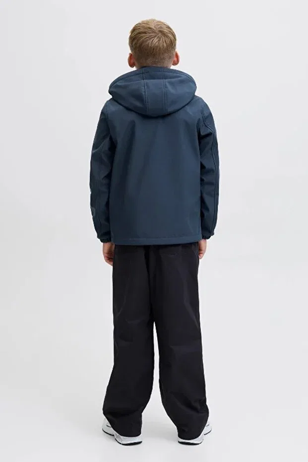 Детские свитшот для девочек с принтом Sportswear Jack & Jones, Navy Blue — фото 2