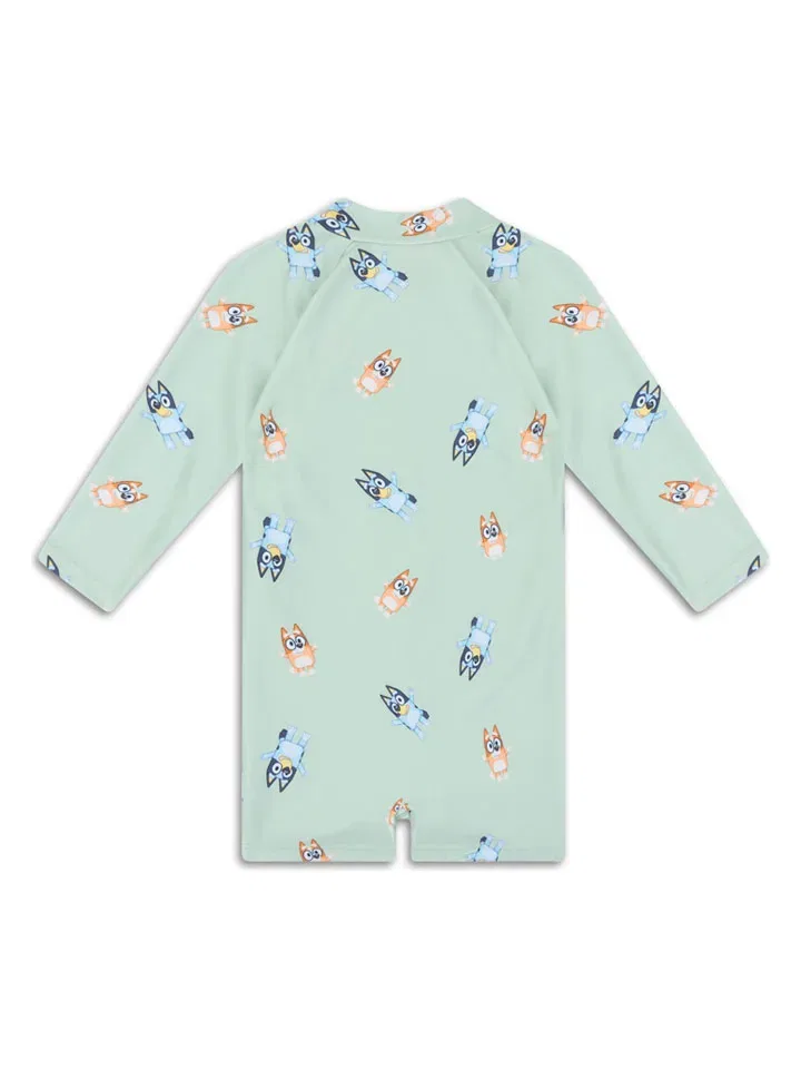 Купальный комбинезон с принтом Bluey Swim Essentials, зеленый — фото 2
