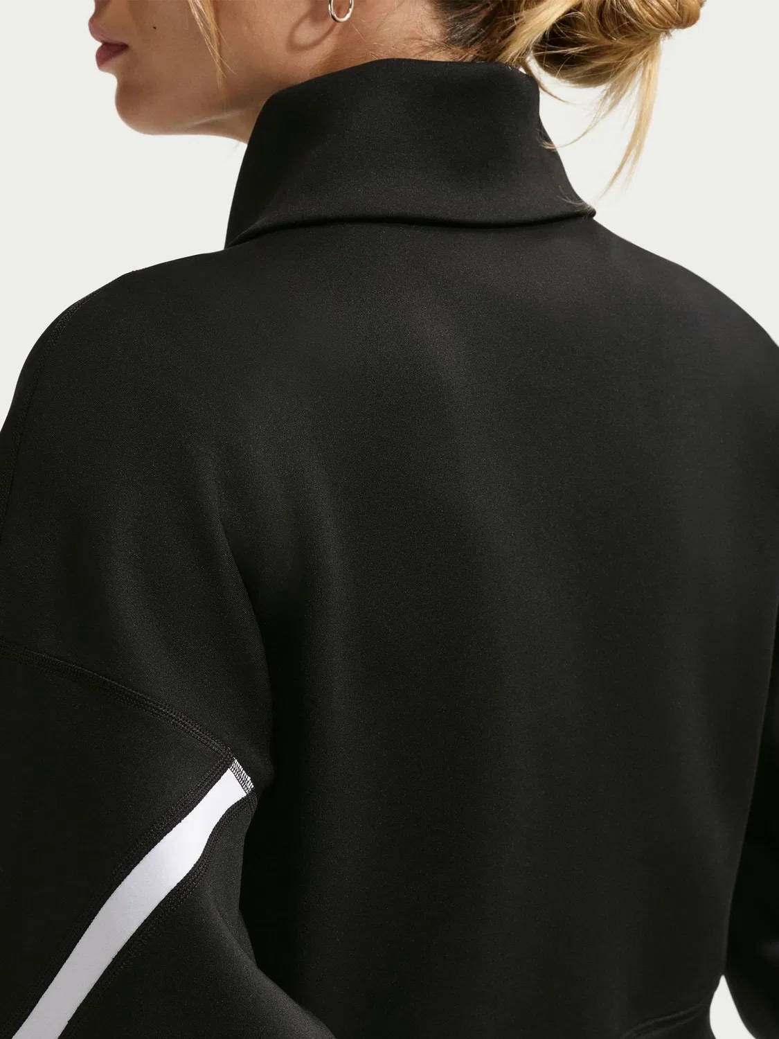 Куртка теннисная, Dri-FIT, Advantage Nike, черный — фото 4