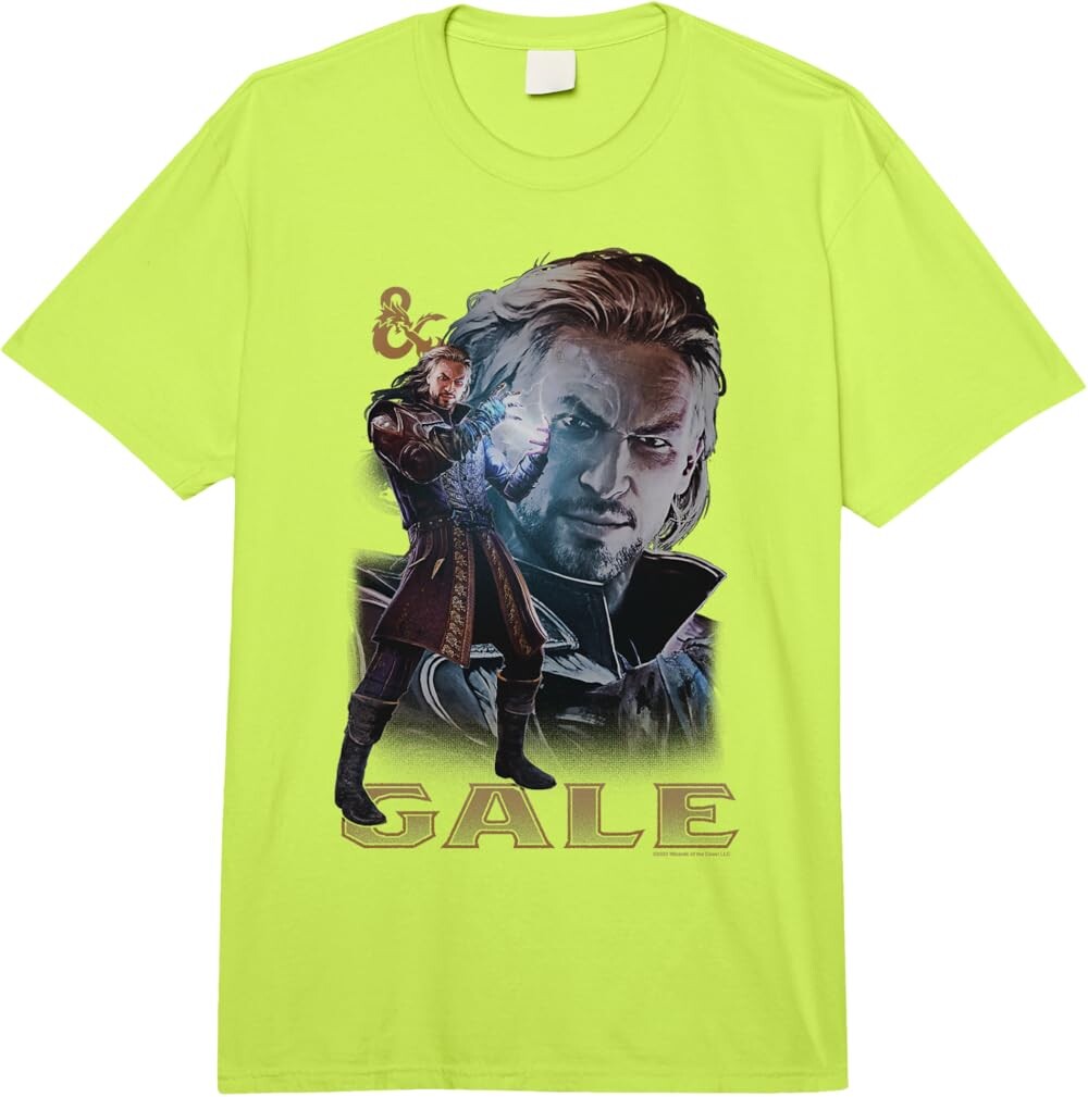 

Футболка Dungeons & Dragons Baldur's Gate III Gale, светло-желтый
