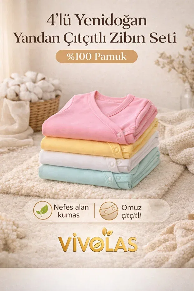 Детский комплект боди с длинным рукавом Basics Vivolas, Girl Set — фото 2
