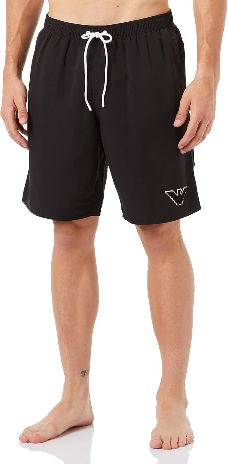 Мужские шорты-бермуды Emporio Armani Standard Sponge Eagle