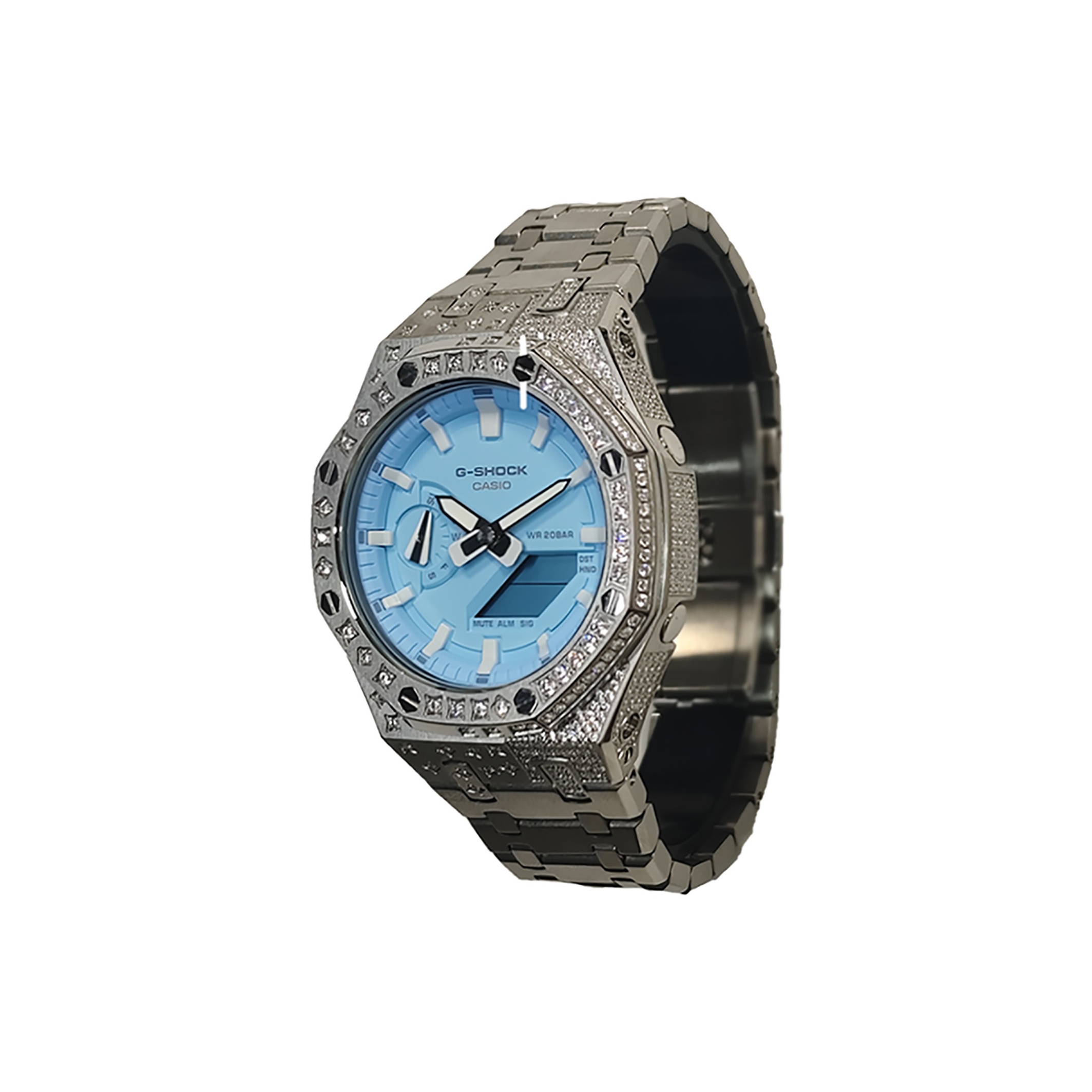 

CASIO Часы Men Liquid Crystal/Analog Dual Display Series Blue Watch