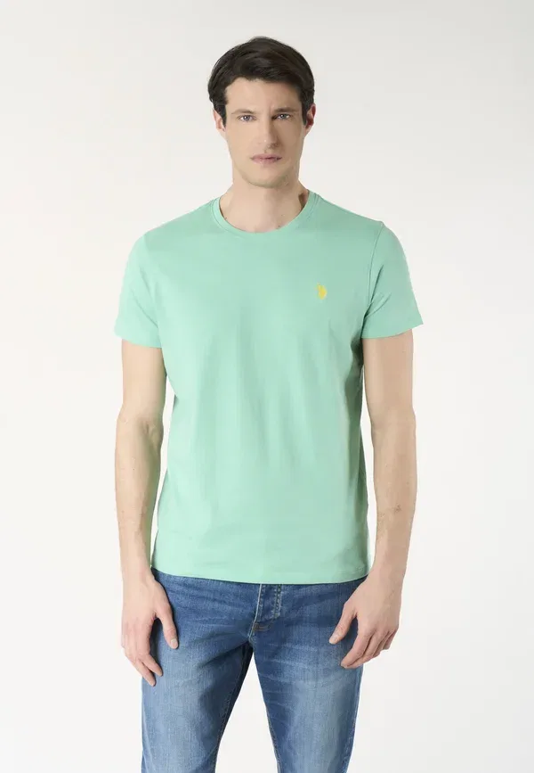 Футболка хлопковая Basic t-shirt U.S. Polo Assn., acqua marina
