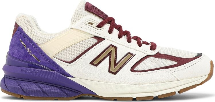 Кроссовки New Balance 990v5 Made In USA 'Black History Month', загар — фото 2