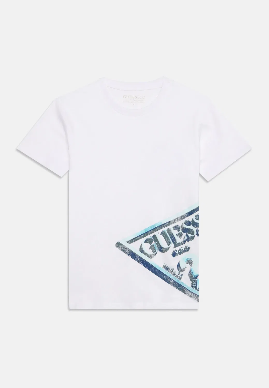 Футболка унисекс с логотипом Guess, Pure White