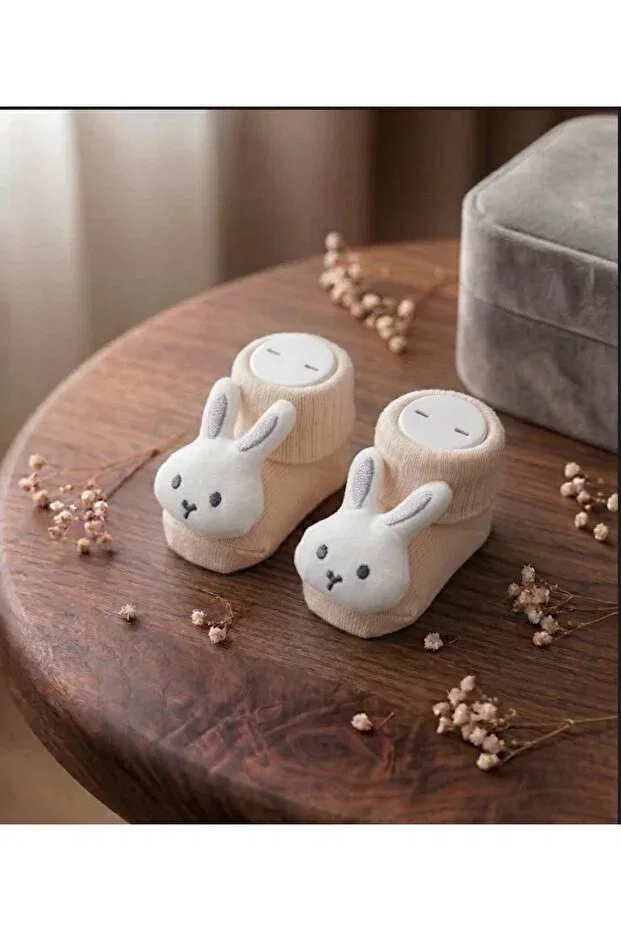Детские носки с длинными ушами кролика Baby By Bumbo, Gold