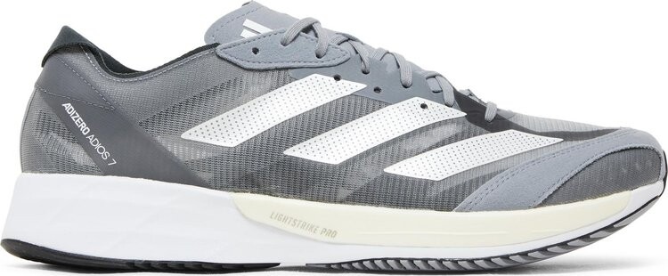 

Кроссовки Adidas Adizero Adios 7 'Grey Zero Metallic', серый