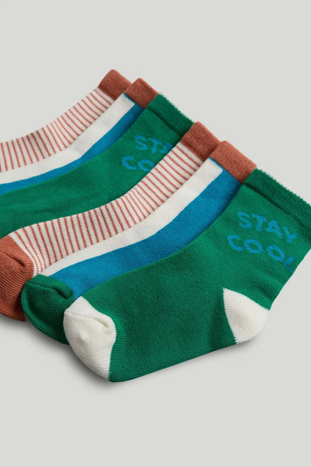 Носки комплект из 3 пар Mothercare, мультиколор — фото 2