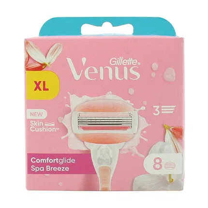 Сменные картриджи для бритвы Gillette Women Venus Breeze Spa, 8 шт.