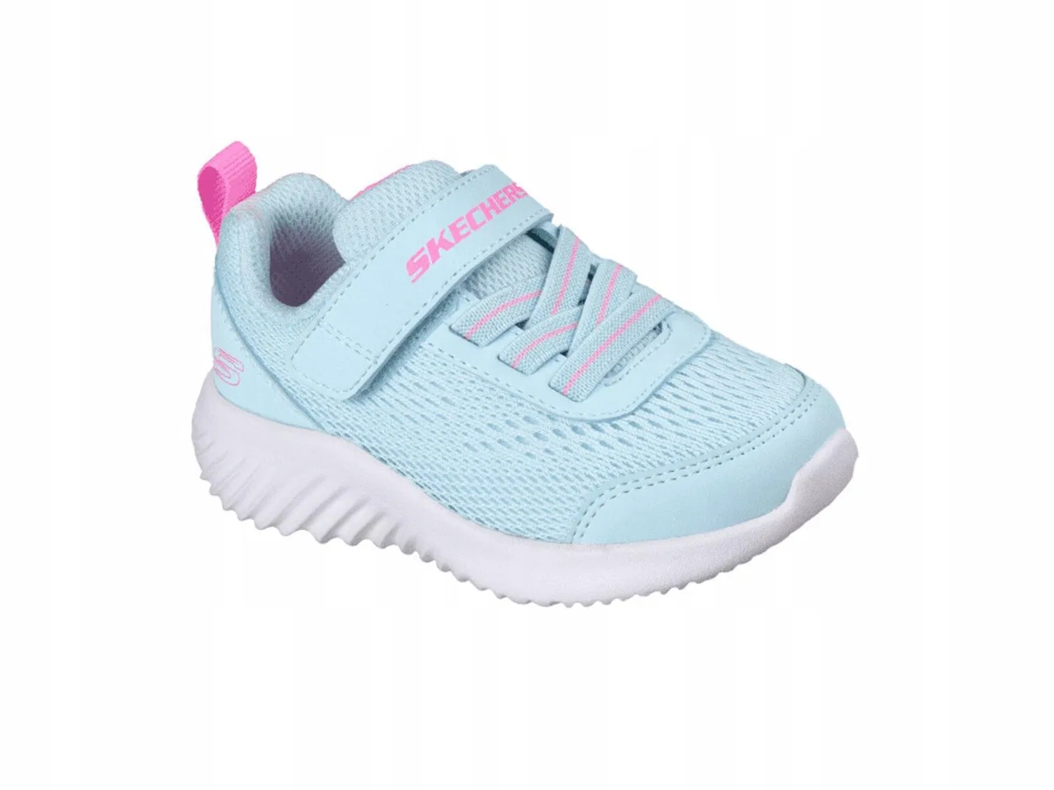 Детские спортивные кроссовки на липучке Skechers, BLAU