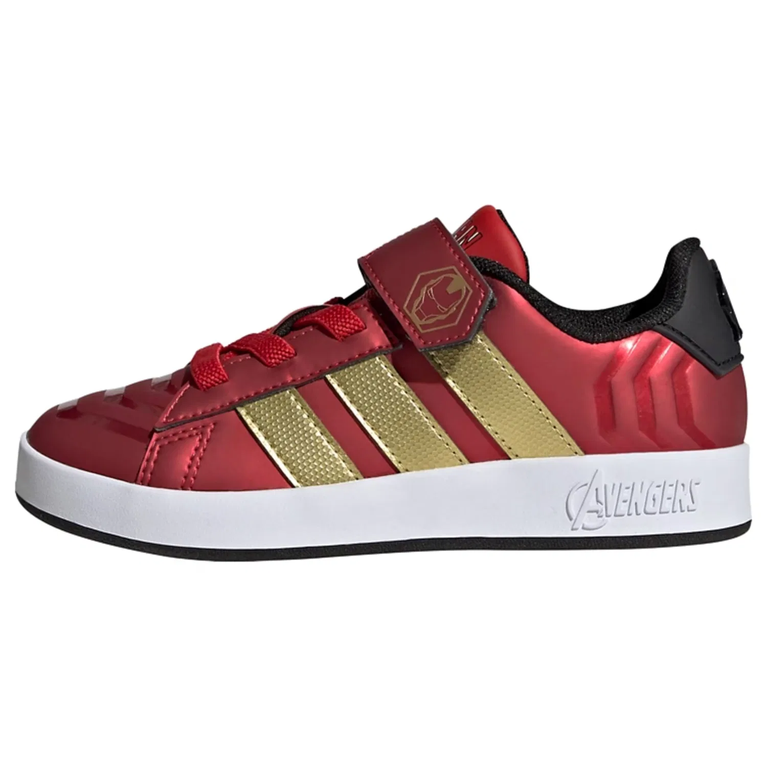 Спортивные кроссовки Adidas Sportswear Marvel Avengers Grand Court красного цвета