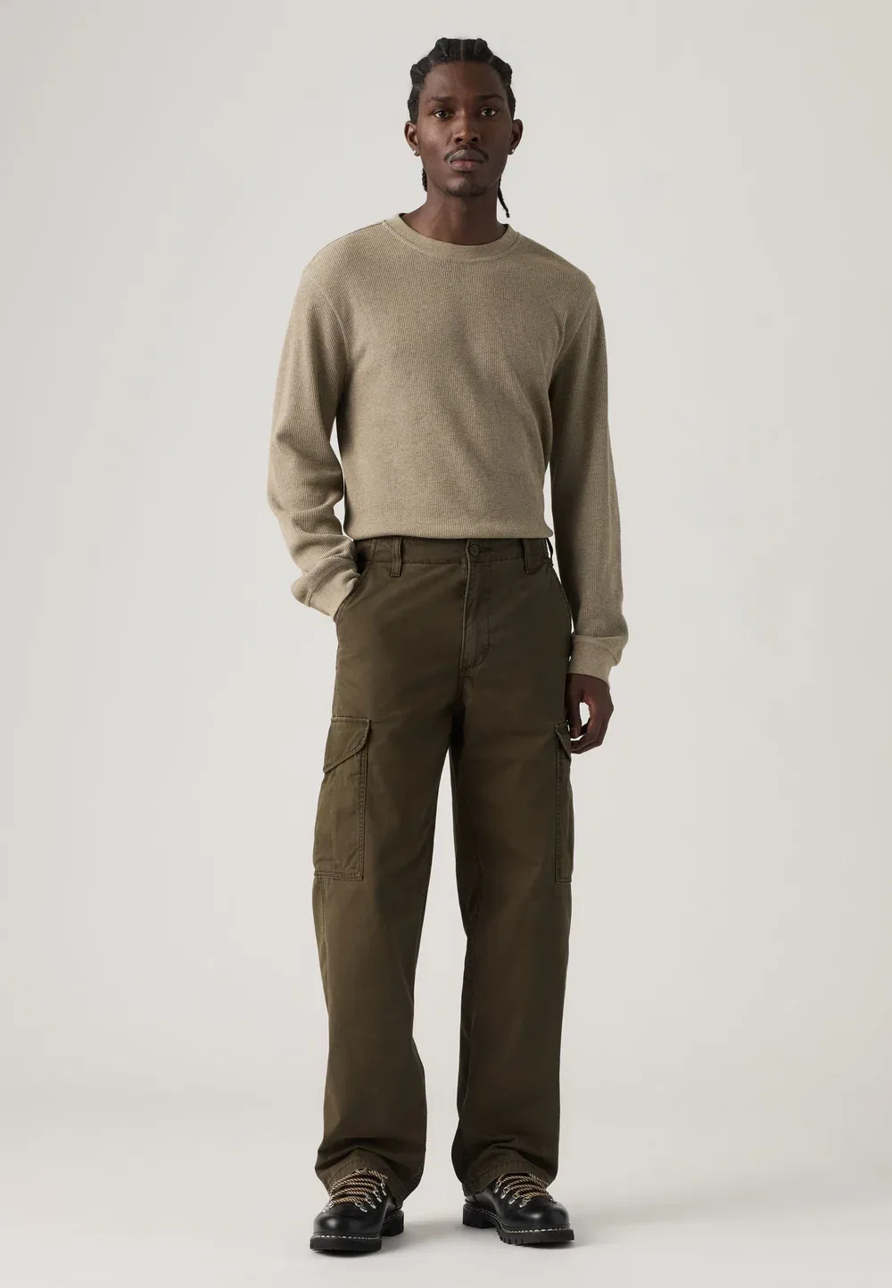 Xx брюки-карго свободного кроя - брюки-карго Levi'S, Coffee Lightweight Canvas