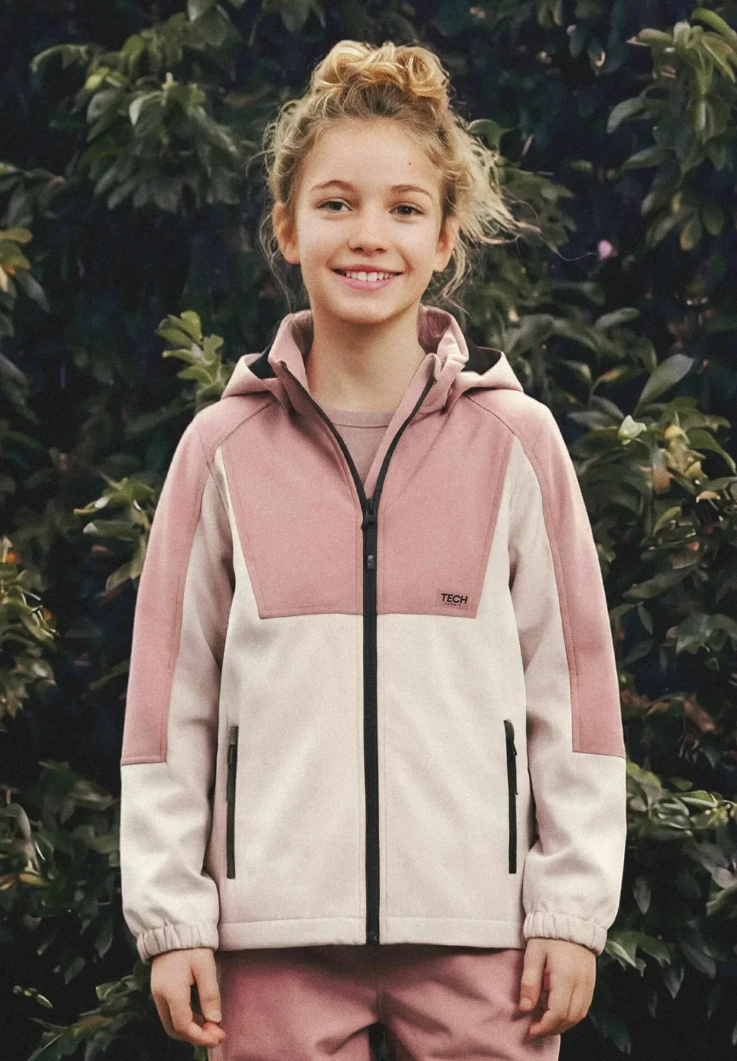 Куртка-Софтшелл Nknalfa08 block fo1 унисекс - куртка-софтшелл Name It, Wistful Mauve — фото 2