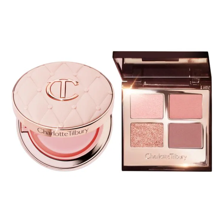 Женский набор для макияжа с воздушной подушкой и тенями для век Pillow Talk Charlotte Tilbury — фото 2