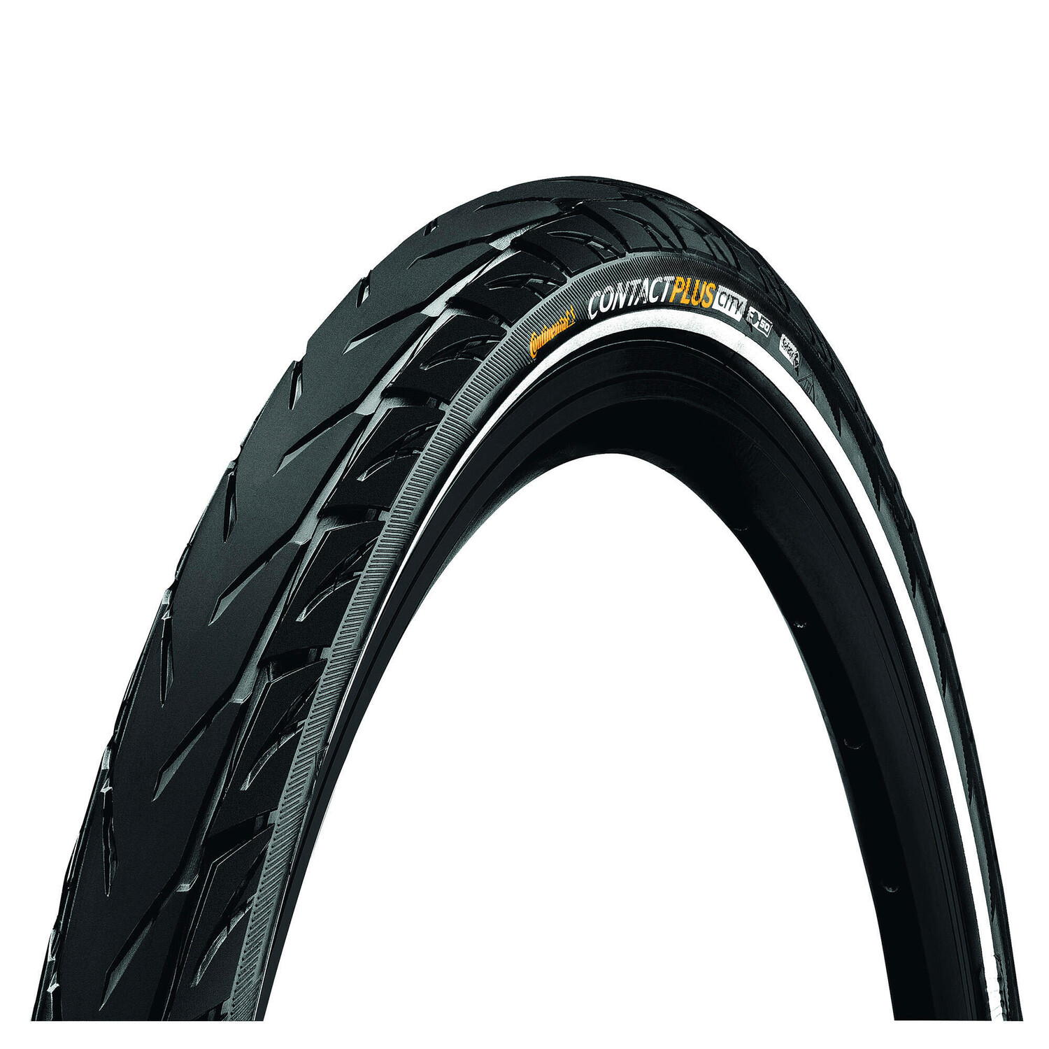 

Контакт Плюс Город 28x1,6 дюйма - E50 CONTINENTAL, черный / черный / черный