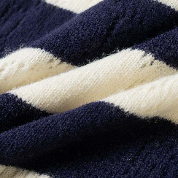 Свитер tiger wool sweater with embroidery tiger and flower 'ivory navy' Gucci, белый — фото 4