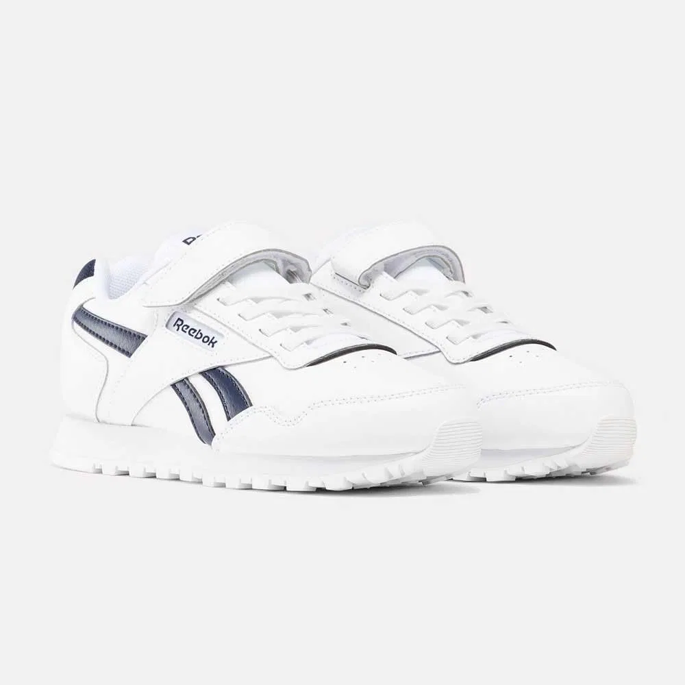 Детские кроссовки для девочек с ортопедической стелькой Reebok Royal Glide 1v, Ftwwht Vecnav Ftwwht — фото 4