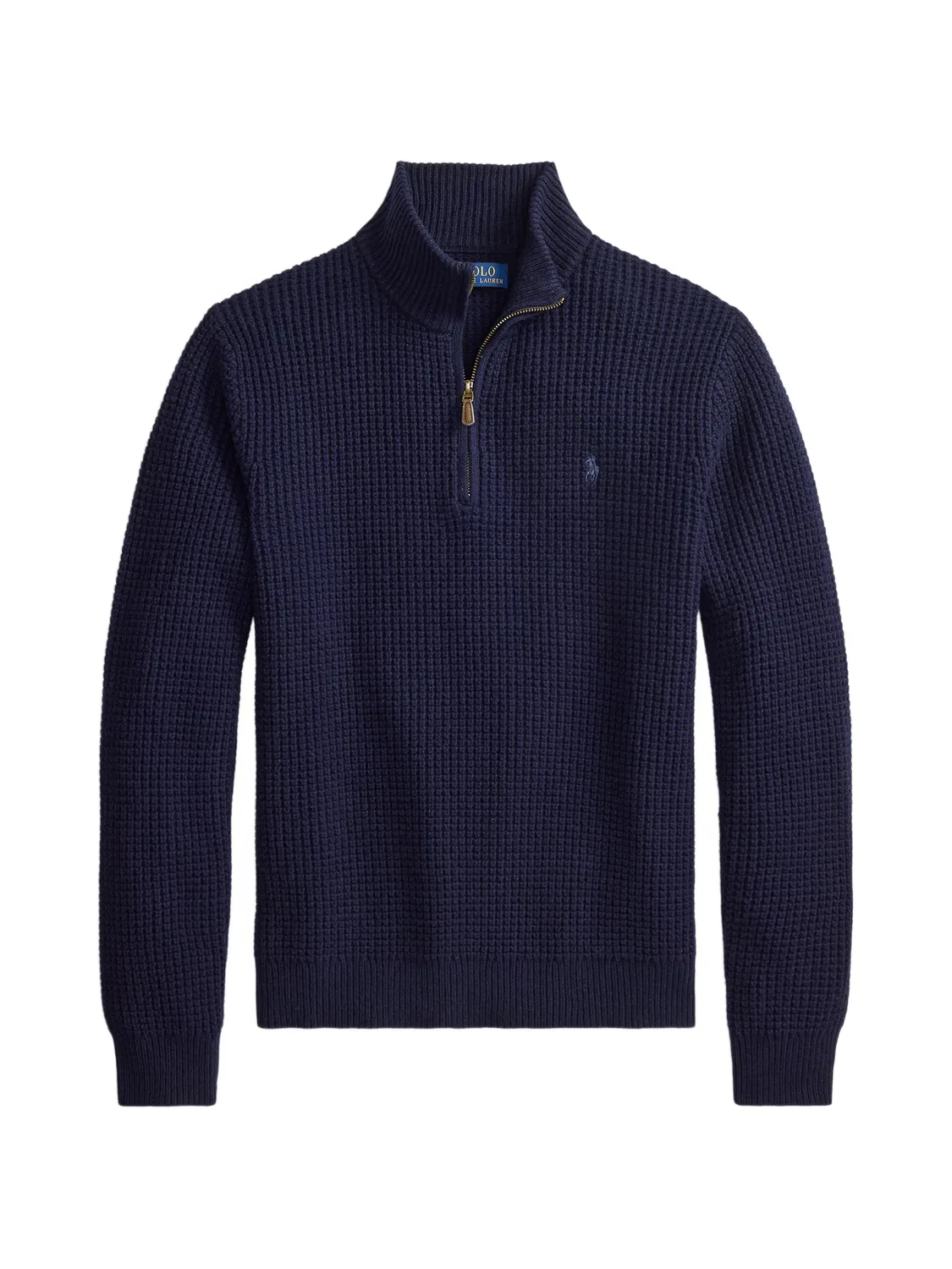 Polo Ralph Lauren Свитер вафельной вязки, синий