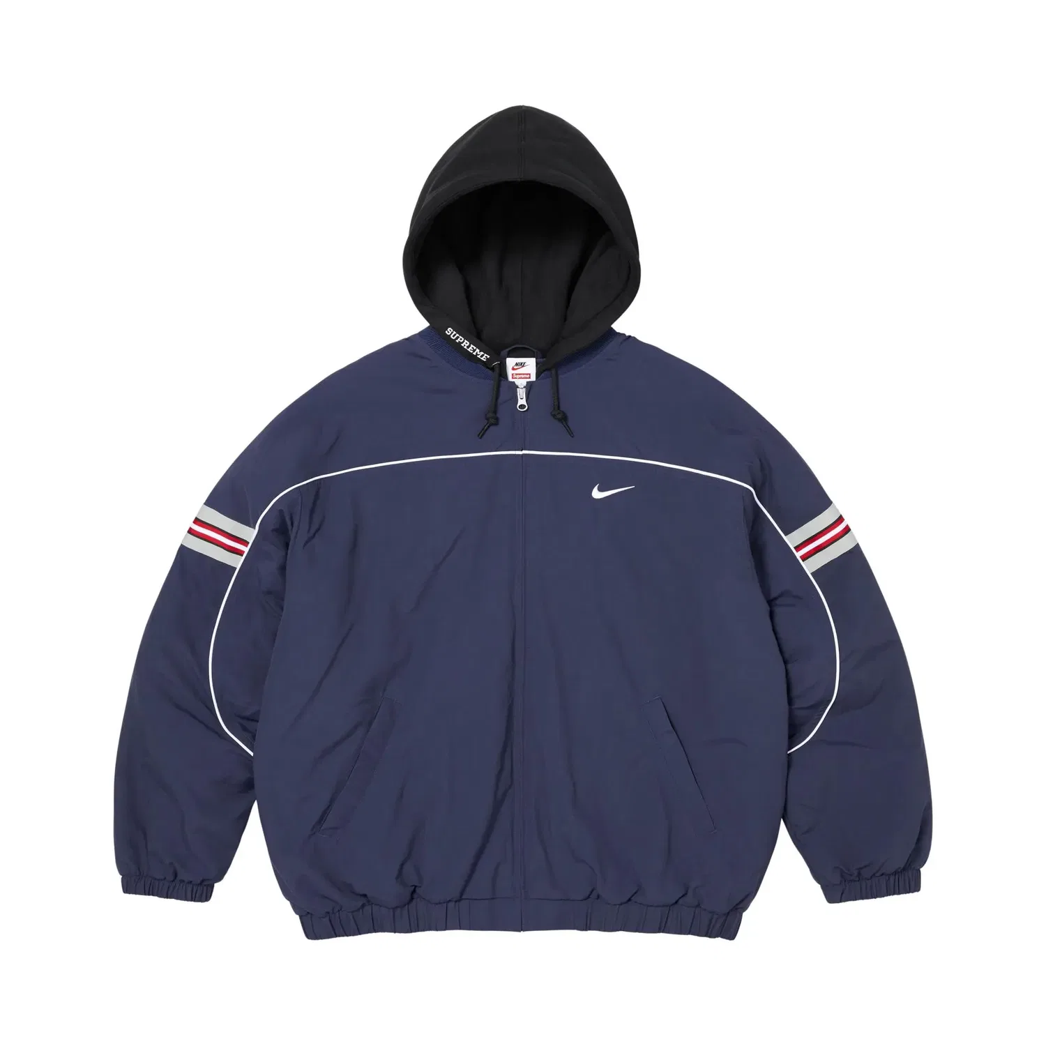 Куртка с капюшоном x Nike Nylon Supreme, Navy