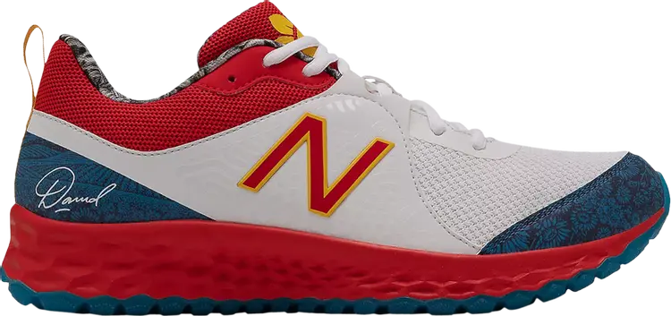 

Кроссовки New Balance David Sunflower Seeds x Fresh Foam 3000v5 TF 'White Red', белый