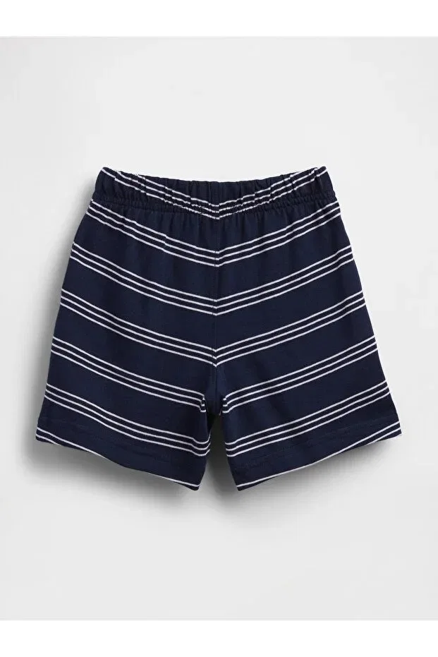 Детские шорты для мальчиков с принтом Gap, Navy Blue-000 — фото 2