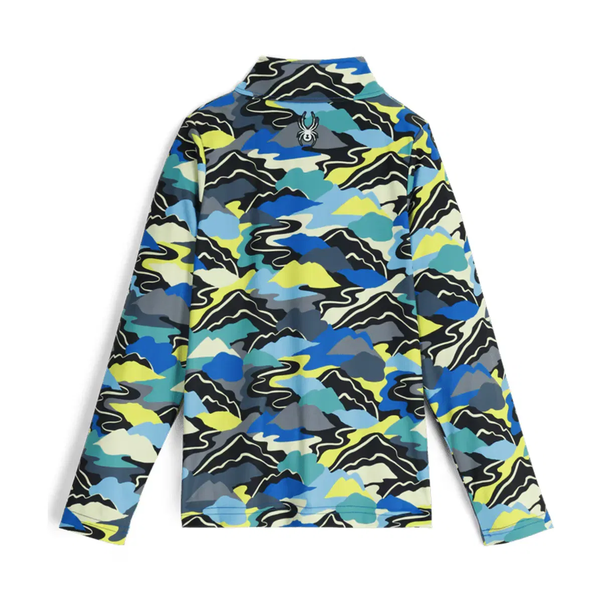 Детское флисовое поло с защитой UPF 50+ International 1/2 Zip Spyder, Multicolor — фото 2
