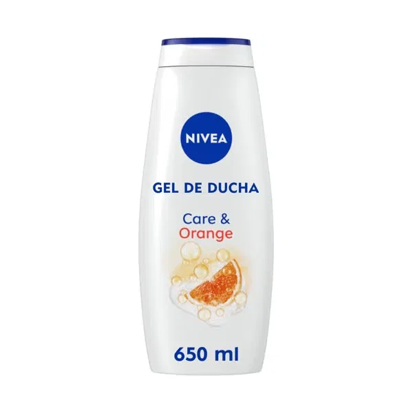 Гель для душа с апельсином и уходом NIVEA Care & Orange, 650 мл