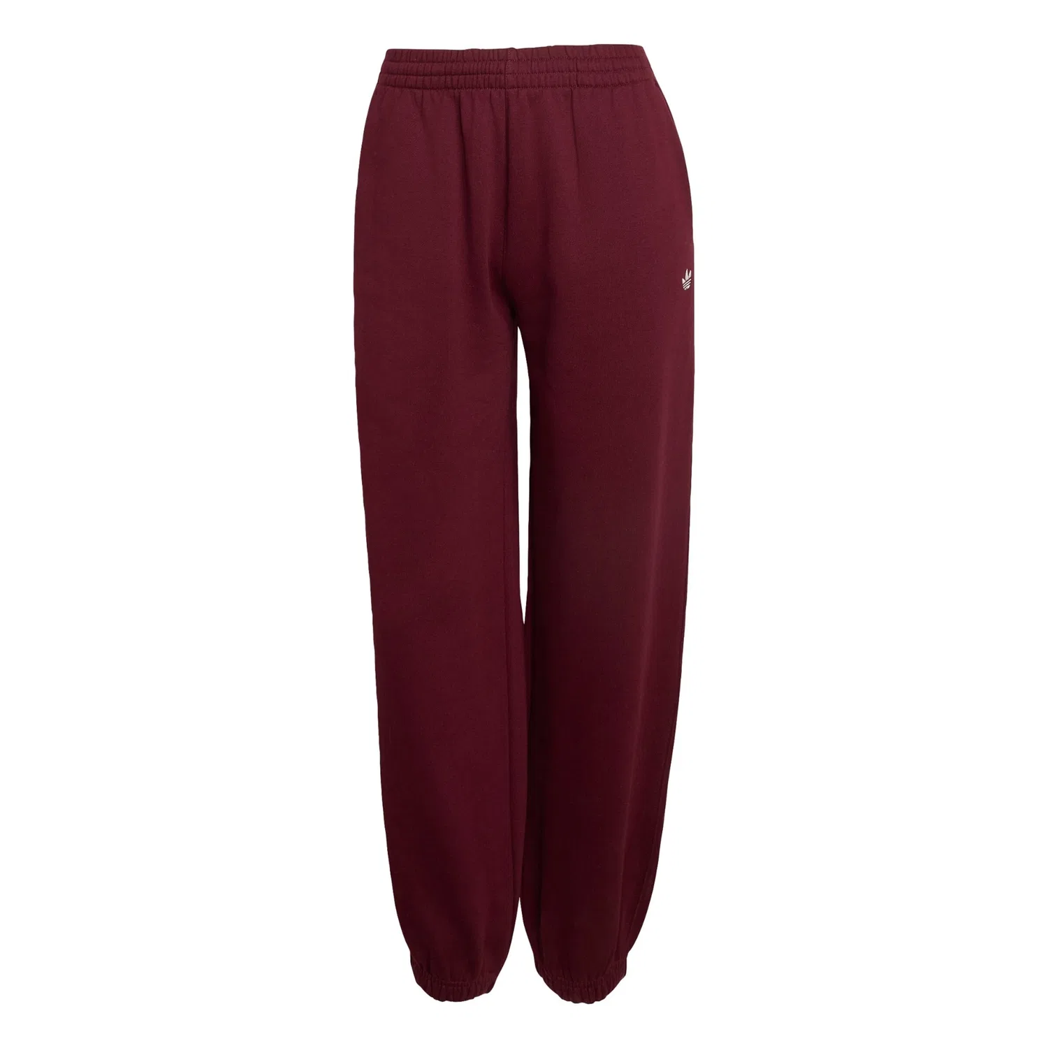 Зауженные брюки Adidas Originals Essentials красного цвета